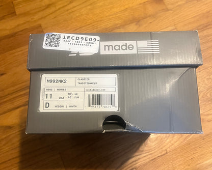 New Balance Amoeba Music x Nice Kicks x 992 Made in USA Size US 11 M992NK2